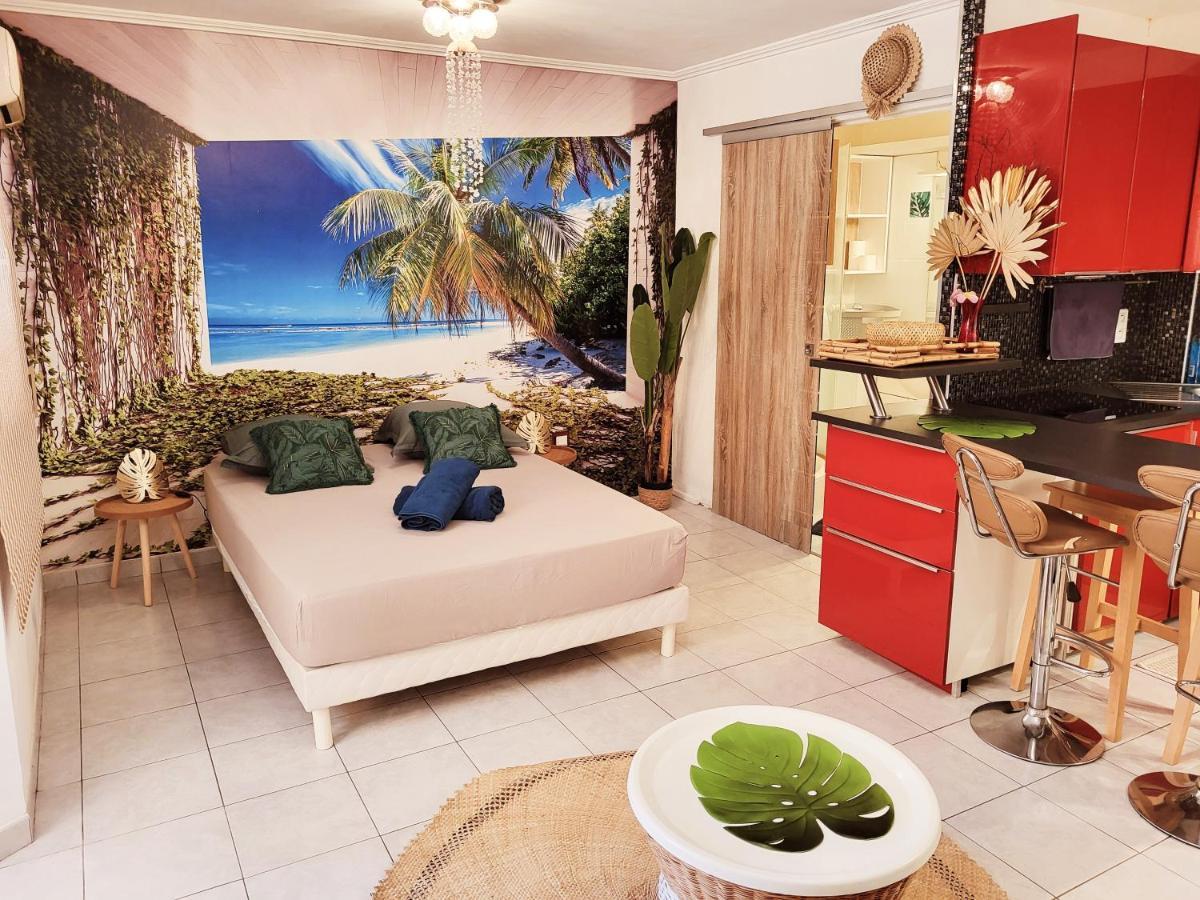 Le Studio Tahiti 4 Pers 600M De La Plage La Faviere Bormes-les-Mimosas Εξωτερικό φωτογραφία