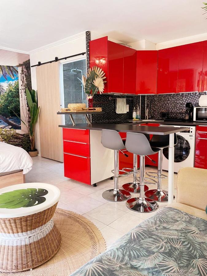 Le Studio Tahiti 4 Pers 600M De La Plage La Faviere Bormes-les-Mimosas Εξωτερικό φωτογραφία