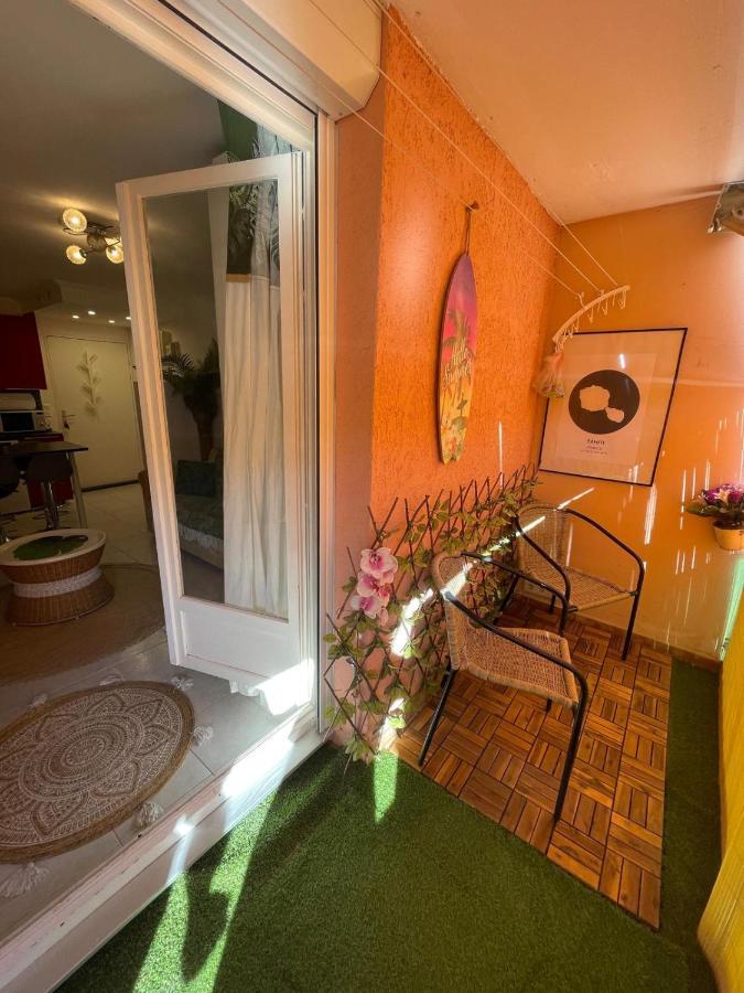 Le Studio Tahiti 4 Pers 600M De La Plage La Faviere Bormes-les-Mimosas Εξωτερικό φωτογραφία