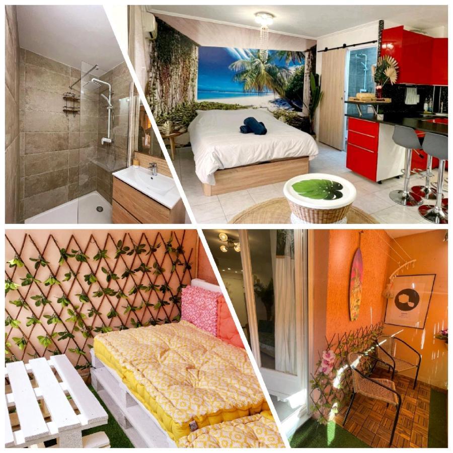 Le Studio Tahiti 4 Pers 600M De La Plage La Faviere Bormes-les-Mimosas Εξωτερικό φωτογραφία